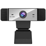 Camera web iUni K3, Full HD, 1080p, Microfon, USB 2.0